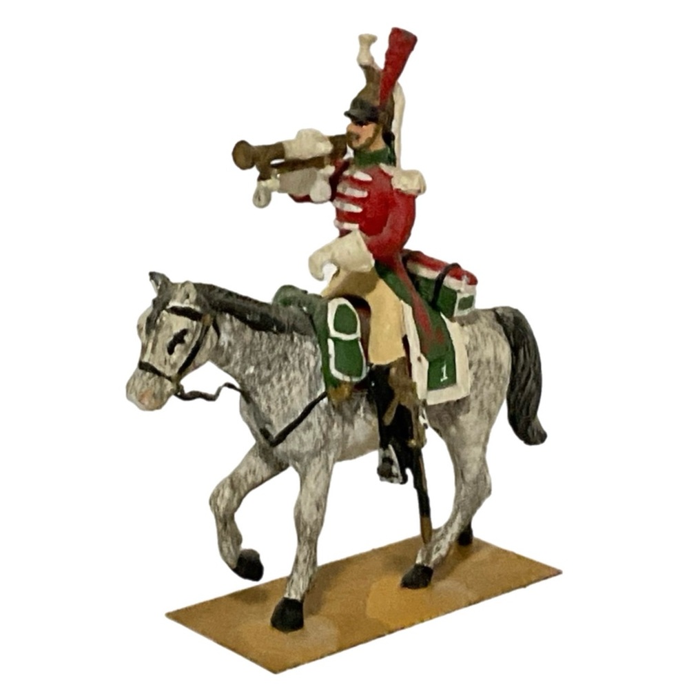 Alymer Vintage Toy Soldier Trumpeter on Horse